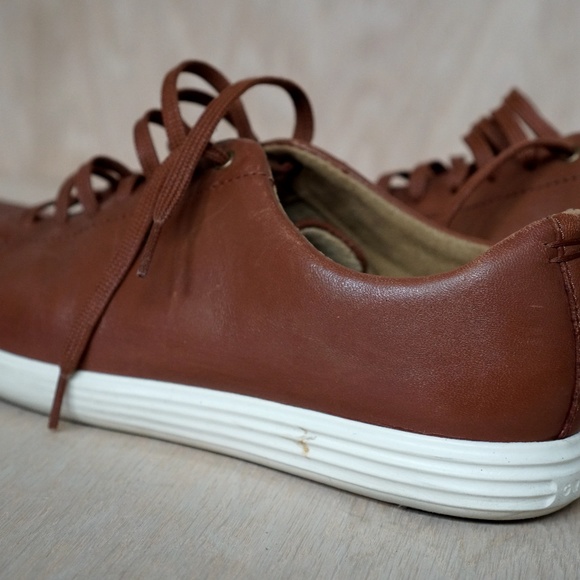 cole haan grandmøtion navy stitchlite lace ups